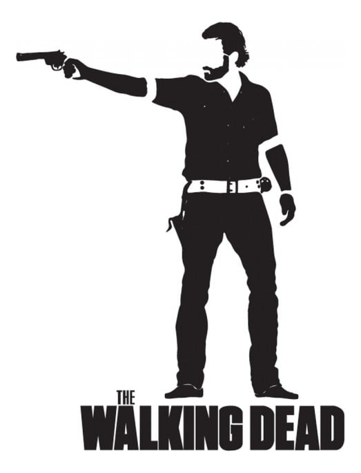 Rienda Libre Graphics - Decomural Rick Grimes The Walking Dead Ws-34195