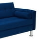 thumbnail image 4 of Sofa Retro 3c Felpa 12 Azul Marino, 4 of 6