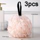 thumbnail image 1 of Indulge in Luxurious Bathing with our High-Grade Bath Ball - Available in 1pc/3pcs, Gradient Color, Super Soft Foaming Net, Non-Scattering Bath Flower, Dual Use For Scrubbing, 1 of 5