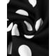 thumbnail image 5 of INSPIRE CHIC Vestido de Lunares para Mujer de Verano sin Mangas Cuello Redondo Mini Vestido de Moda S Negro, 5 of 6