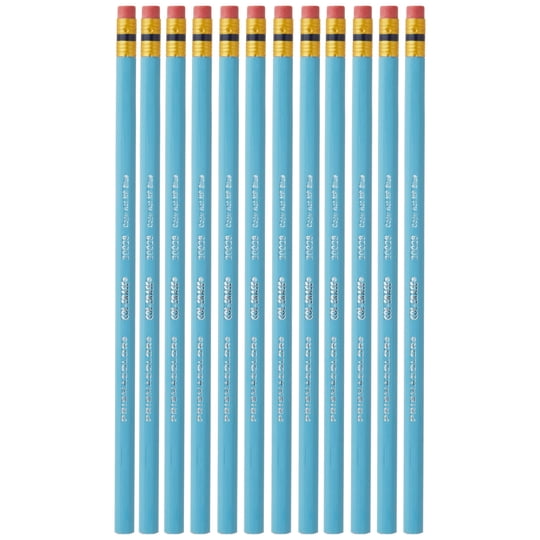 Lápices De Colores Borrables Prismacolor Col-erase, No Fotográficos, Azul 12
