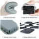 thumbnail image 3 of Almohadillas AOUTACC de espuma viscoelástica universal para cascos de airsoft, 3 of 8