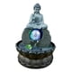 thumbnail image 1 of Fuente De Agua De Mesa De Meditación De Oficina Con Luces LED De Estatua De Resina De Buda, 1 of 5