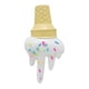 thumbnail image 5 of Figura De Cono De Helado Derretido, Arte Artesanal, Estatua Divertida De Playa De Verano, 5 of 5