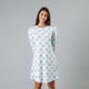 thumbnail image 2 of Camisola Maternal Abotonada Flores Mujer 33788-14, 2 of 4