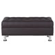 thumbnail image 1 of Banqueta Lisboa 2c Pu 12 Chocolate, 1 of 5