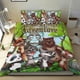 thumbnail image 1 of Juego de Funda de Edredón Desmarcar Amigos Animales 3 Piezas 135x200cm, 1 of 6