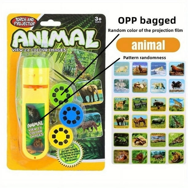 Creative Children Console Dinosaur Projector Learning Projection Torch Light Cartoon Toys Parent-Child Interaction Gifts