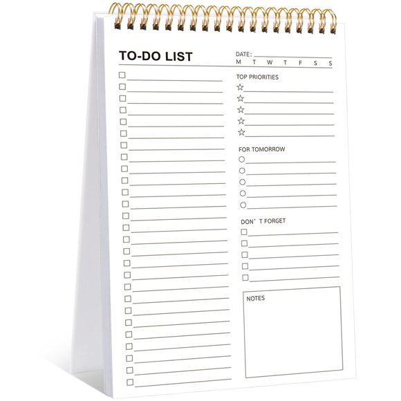 Cuaderno de lista de tareas Thboxes 25 × 17 cm 120 páginas