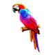 thumbnail image 4 of Figuritas De Loros Artificiales Estatua Animal Para Boda Al Aire Libre Ornamento Estilo D, 4 of 5