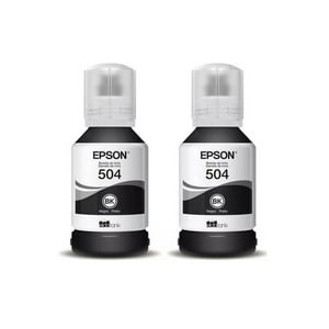 Pack 2 Tintas Epson 504 Negro Original