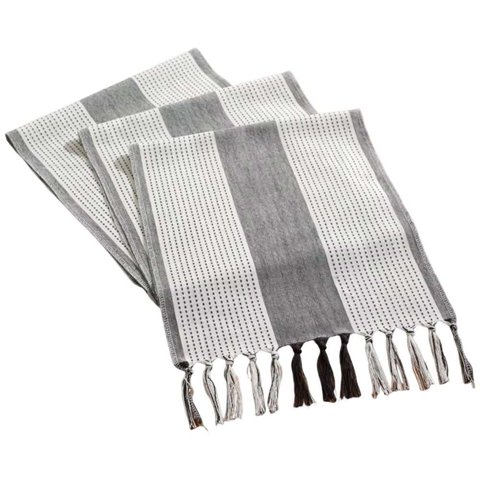 Oem - Mantel Camino De Mesa Rectangular Tejido Doble 180X37Cm G