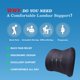 thumbnail image 3 of Almohada de soporte lumbar Lofty Aim para coche, silla de oficina, etc., 3 of 9