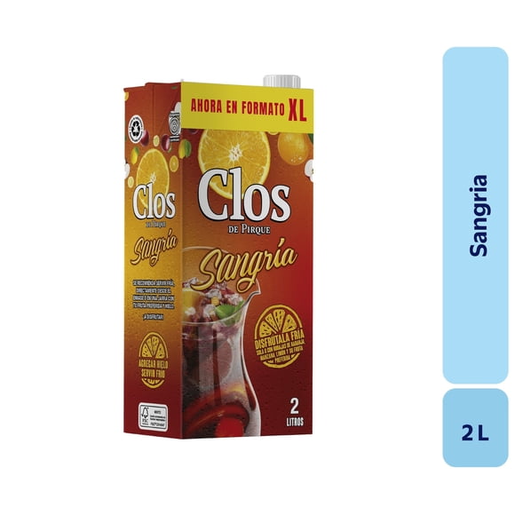 Vino Sangria Caja, 2 L