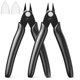 thumbnail image 1 of Alicates cortacables BOENFU 13 cm Negro – Pack de 2, 1 of 6