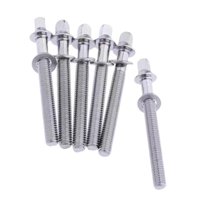 Magideal - 6X Varillas De Tensión Para Batería Tornillos De Fijación Para Batería Con Arandelas Tornillos De 5 Mm Para Orejetas De Batería Pernos Para Orejetas D M5X60Mm