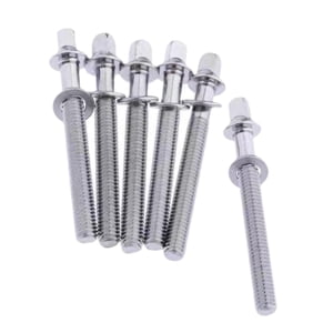 Magideal - 6X Varillas De Tensión Para Batería Tornillos De Fijación Para Batería Con Arandelas Tornillos De 5 Mm Para Orejetas De Batería Pernos Para Orejetas D M5X60Mm