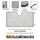 thumbnail image 2 of Parasol Plegable Para Parabrisas Desmarcar Bugs Bunny Y Correcaminos 130cm x 70cm, 2 of 6
