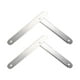 thumbnail image 3 of 2x Accesorio De Bisagra Para Escalera De Tijera Plegable Kit De Reemplazo De Barra De Amarre Para Escaleras De Tijera Blanco, 3 of 3