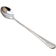 thumbnail image 2 of XmhyTop 8pcs acero inoxidable cuchara de mango largo cuchara de helado cuchara de mezcla larga cucharas de té helado (plata), 2 of 3