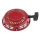 thumbnail image 1 of la cubierta roja del retroceso del tirón del tirón cabe para honda 168f 170f plstic, 1 of 5
