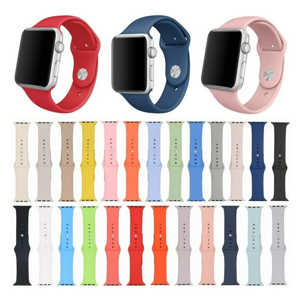Correa Silicona Limpiar Correa Iwatch Correa Silicona Colores Para