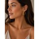 thumbnail image 2 of Argollas Milano con Baño de Oro 18K., 2 of 4