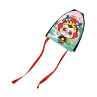 Magideal - Cometa De Eyección De Pulgar, Cometa De Playa Sin Cuerdas Para Niños Y Adolescentes, Portátil, Al Aire Libre, Novedad, Pequeña, Ligera, Impermeable, , Cerdo Con Diadema