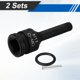 thumbnail image 3 of Uxcell 2pcs 1/2" Drive M11 Triple Square Impact Spline Bit Socket 11mm CR-MO Steel 12-Point Triple Square Sockets con Pasador de Chaveta y Anillo en O para Adaptador de Taladros Eléctricos, 3 of 7