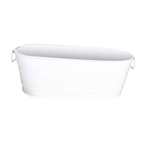 Bothyi - Cubo De Hielo Soporte Para Hielo Para Fiestas Tina Galvanizada Para Barra De Bebidas Refrescantes De Vino Blanco