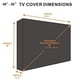 thumbnail image 2 of Funda de TV KOLIFE K LIFE 49-50 pulgadas impermeable para TV exterior, 2 of 6