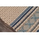 thumbnail image 4 of Alfombra Area Momeni Esme azul, 60 cm x 90 cm, lana y yute, 4 of 6