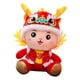 thumbnail image 2 of Año Nuevo Dragón Juguete Peluche Animal Dragón Muñeca Para Dormitorio Fiesta Suministros Café 25cm, 2 of 5