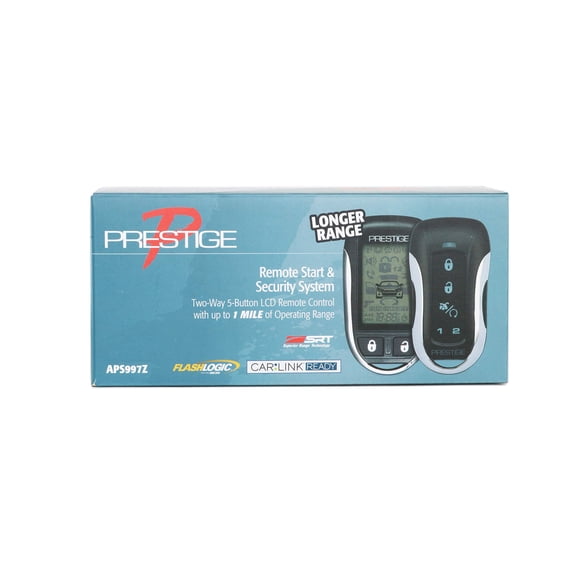 Control remoto Prestige APS997Z LCD de 2 vías y 5 botones