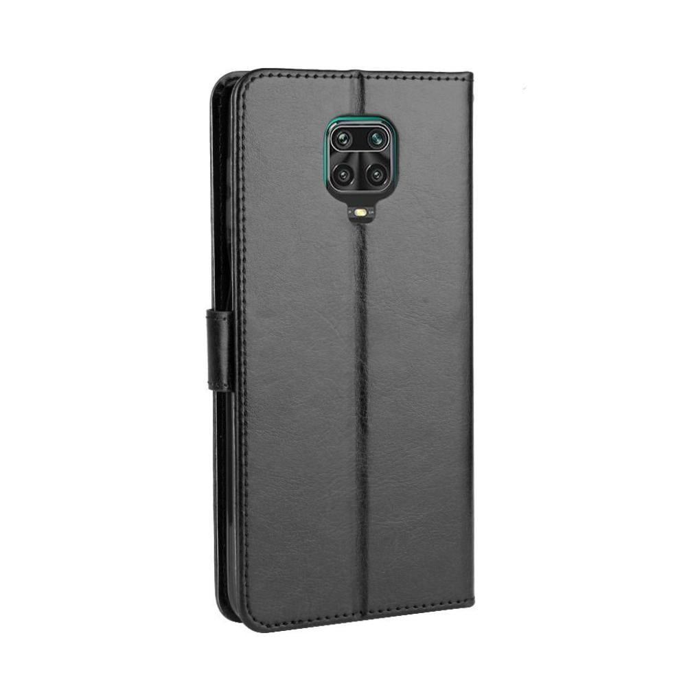 Foxdock - Funda Tipo Libro Para Xiaomi Redmi Note 9s/9 Pro, Cartera Todo‑en‑uno, Funda Multifuncional Con Tarjetero Y Correa De Muñeca Desmontable