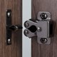 thumbnail image 1 of Keenkee Cabinet Latch Double Roller Catch, Black Nickel, 4 piezas, 1 of 3
