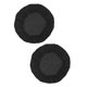 thumbnail image 5 of 2Pcs Spandex Stretch Chair Funda de asiento Wedding Dining Chair Slipcover Negro, 5 of 6
