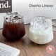 thumbnail image 4 of Set 2 Vasos Vidrio Acanalado 350ml Bebidas y Cafe, 4 of 7