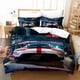 thumbnail image 1 of v1573 Bed Sheets Printed Bedding Sports Car Duvet Cover Set Luxury High Quality /pcs Double Queen King Bedclothes Adults Boys Home Textile 3-Piece Bedding Set (1 Duvet Cover + 2 Pillow Shams) Bed Shee, 1 of 5