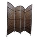 thumbnail image 1 of Biombo De Madera Resistente 4 Paneles Completo 200x180cm marron, 1 of 3