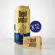thumbnail image 1 of Pack 12 agua mineral con gas en lata Devil Water 473 ml, 1 of 2
