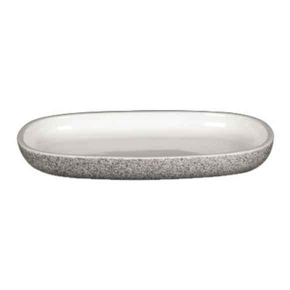 Plato Hondo Ovalado Porcelana Color 23Cm Ease Rak