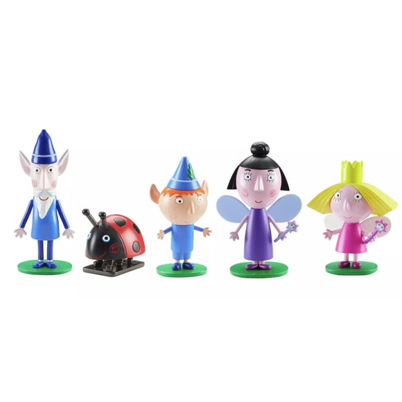 Paquete de 5 figuras coleccionables de Ben & Holly