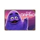 thumbnail image 1 of Grimace Cartel Metálico, Decoración de Pared de Cartel Metálico Personalizado para Regalos de Fans, Amigos, Familia y Amantes 30*40cm, 1 of 6