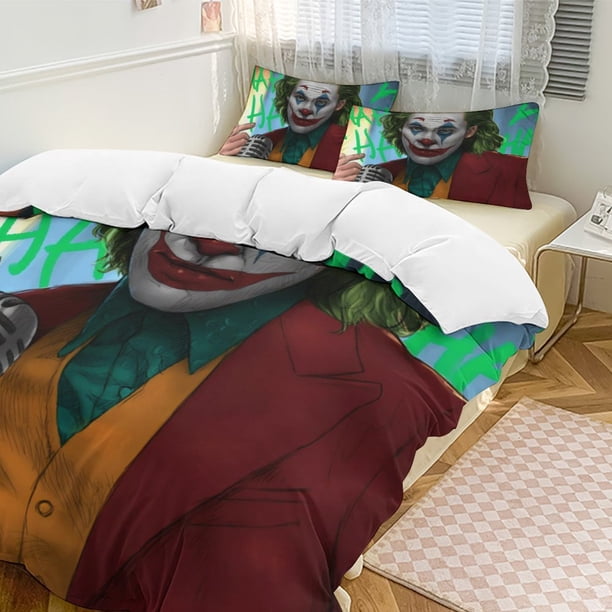 Jokers 3-Piece Bedding Set Soft Warm And Comfortable Bed Set