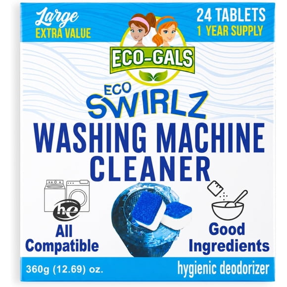 ECOGALS Washing Machine Cleaner and Deodorizer