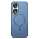 thumbnail image 1 of Magnetic Slim Case for Honor 90 5G with Camera Guard & Anti-Scratch Back Blue, 1 of 6