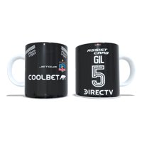 Arumistorechile - Tazon Taza + Porta Vaso Colocolo 2024 Negra Leonardo Gil