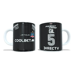 Arumistorechile - Tazon Taza + Porta Vaso Colocolo 2024 Negra - Leonardo Gil