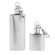 thumbnail image 2 of Petaca De Bolsillo Llavero Llavero Acero Inoxidable Licor Barware 28ml + 56ml, 2 of 5